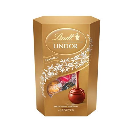 Конфеты Lindt Lindor Шоколадные трюфели в коробке Ассорти / Assorted ...