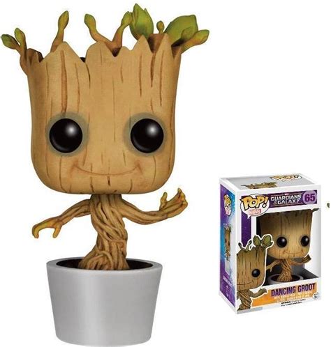 Funko Pop Marvel Guardians Of The Galaxy Dancing Groot Bol