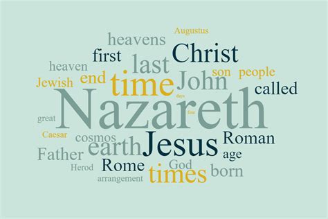 Jesus Of Nazareth ScriptureScribe Christadelphian Audio Talks