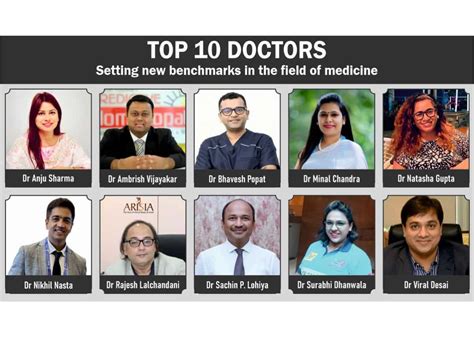 Top 10 Doctors In 2023 Setting New Benchmarks In The Field Of Medicine