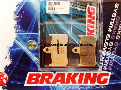 F R HONDA RS R 125 1994 94 Bremskl Tze Bremsbel Ge VORNE SINTER BRAKING