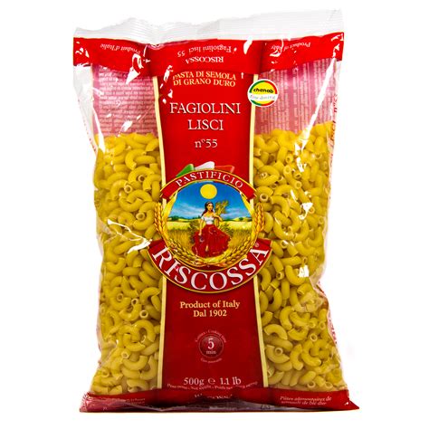 Riscossa Fagiolini Lisci Macaroni Pasta G Chenab Gourmet