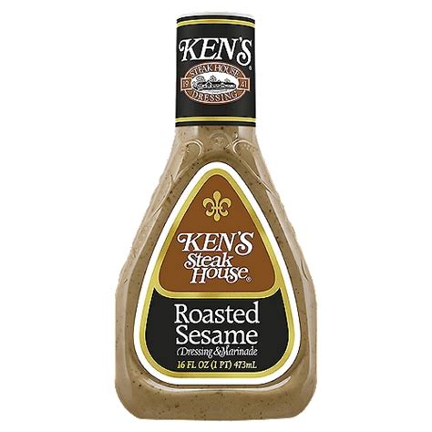 Kens Steak House Roasted Sesame Dressing And Marinade 16 Fl Oz