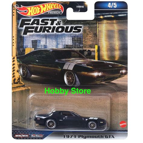 Hobby Store Xe M H Nh Hot Wheels Premium Fast And Furious Plymouth Gtx En T L