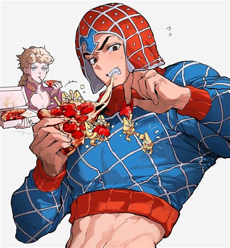 Giorno Giovanna Guido Mista And Sex Pistols Jojo No Kimyou Na Bouken And More Drawn By