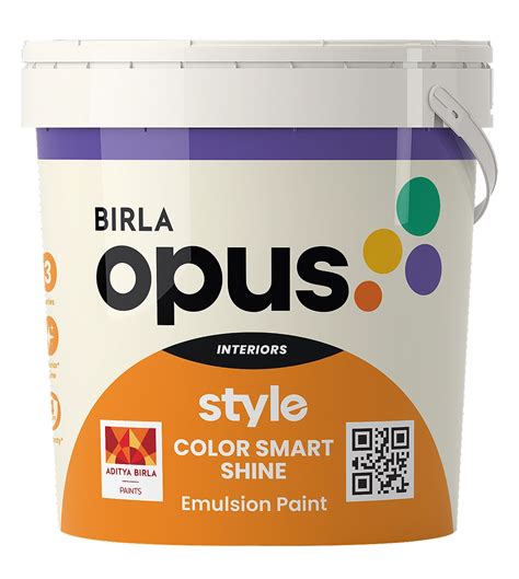 Birla Opus Style Color Smart Shine Interior Paint