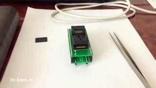 Прошивка микросхемы памяти телевизора Samsung UE40D5520RW. Циклическая ...