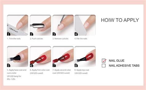 TOMICCA Vernis Semi Permanent Rose Nude Set ml Couleurs Vernis à