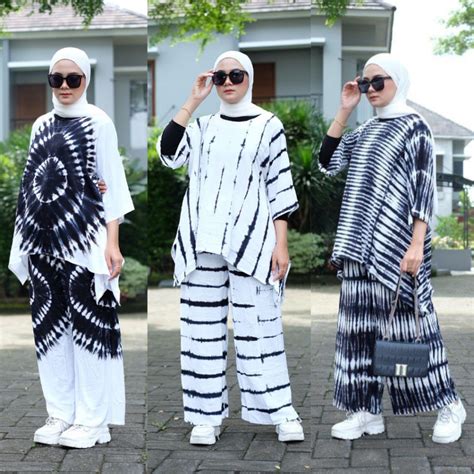 Jual Setelan Shibori Jumbo Setelan Batwing Rayon Premium Setelan