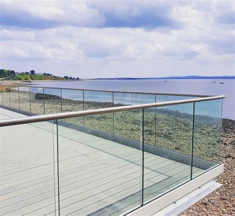 balcony glass railing falcon oasis glass