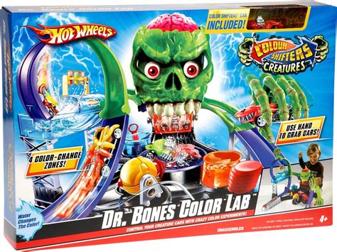 Hot Wheels Dr Bones Kleurlaboratorium Bol