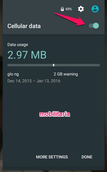 On Or Off Data On Infinix Hot X Android Phone In A Quick Way