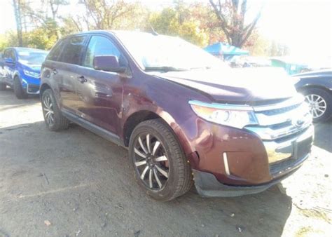 Bidding Ended On 2fmdk4kc8bba44366 Salvage Ford Edge At Medford Ny On