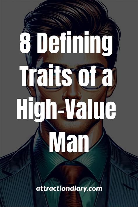 8 Defining Traits of a High-Value Man