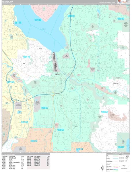 Maps Of Renton Washington