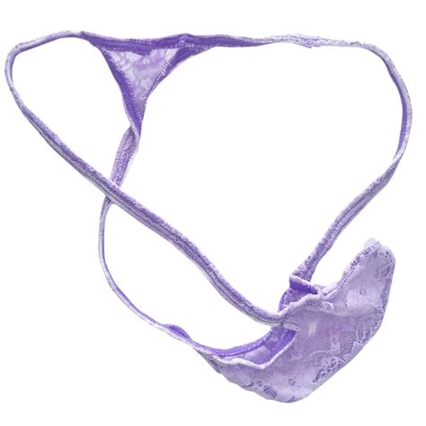 Hot Sale New Brand Men Lace G Strings And Thongs Gay Underwear Sexy Transparent Hombre Cueca