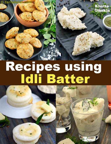 24 idli batter recipes | Tarladalal.com