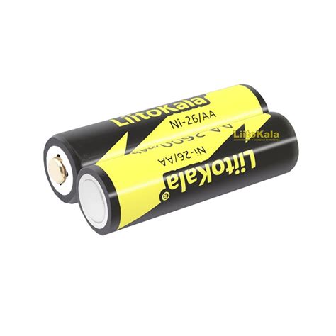 Аккумуляторы АА LiitoKala Ni-26 2600mAh Ni-MH | liitokala.com.ua