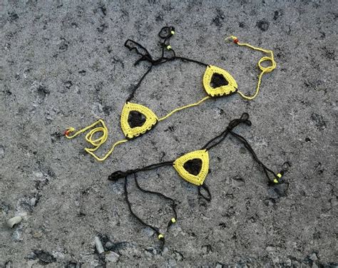 Extreme Sexy Micro G String Bikini White Itty Bitty Tiny Etsy My XXX Hot Girl