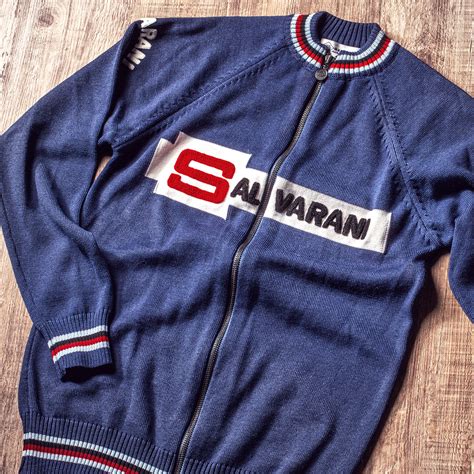 Casual retro Track Top Team Salvarani in Merino Wool - Magliamo