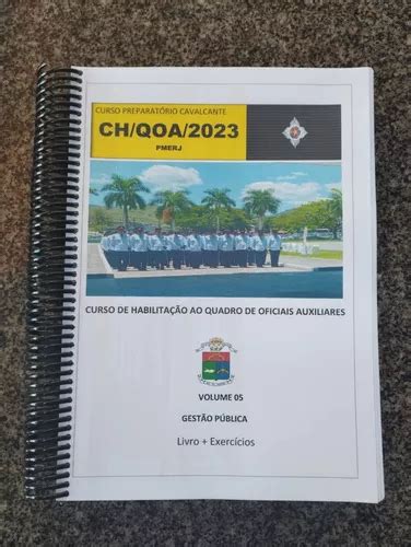 Apostila Concurso Qoa Quadro De Oficiais Auxiliares Pmerj Venda Em