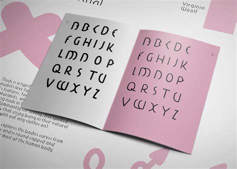 Nude Typeface Behance
