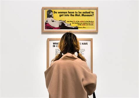 Guerrilla Girls Do Women Have To Be Naked To Get Into The Met Museum Blindbild