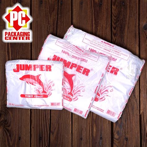 Jumper Plastic Sando Bag Clear 100pcs Per Pack Shopee Philippines