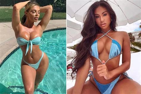 Instagram Model Drops Jaws In Tiny Bikini As Shoppers Spot She S Wearing It Wrong Daily Star