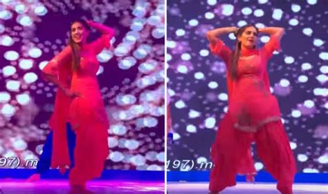 Haryanvi Hot Dancer Sapna Choudhary Flaunts Her Sexy Thumkas On