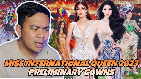 Atebang Reaction Miss International Queen Preliminary Evening