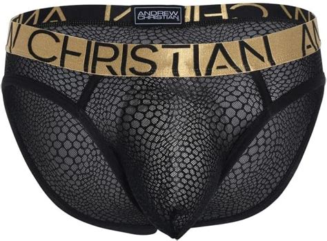 Amazon Andrew Christianアンドリュークリスチャン Bubble Mesh Brief Almost Naked メッシュブリーフ 92499 XS ブリーフ 通販
