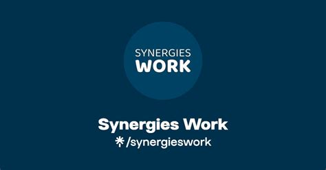 Synergies Work Instagram Facebook Tiktok Linktree