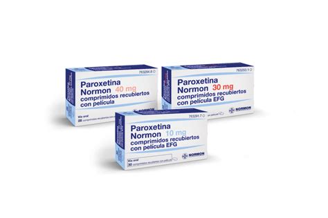 Normon Lanza Tres Nuevas Presentaciones De Paroxetina IM Farmacias