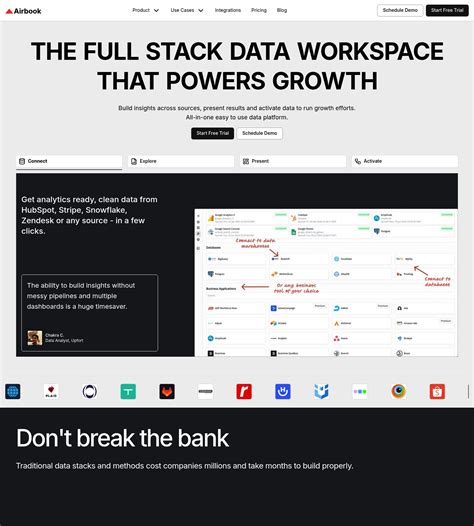 Saaspo | Airbook Landing Page