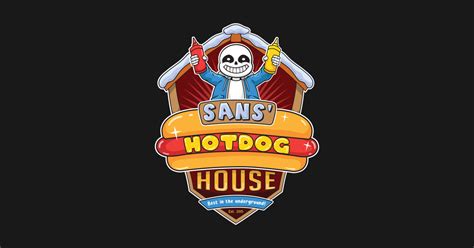 Undertale Sans Hot Dog House Undertale T Shirt Teepublic