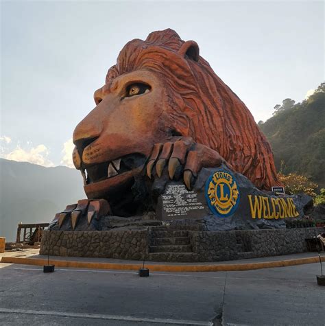 Fyi Ito Po Yung Lions Head Ng Baguio Repainted By Several Local Artists Of Baguio R Philippines