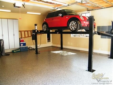 Garage Car Lifts Installed By Custom Garage Works In Fort Worth, TX