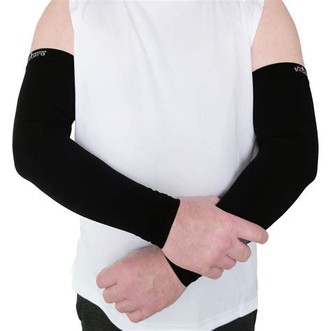 Best Compression Arm Sleeves Full Arm Benefits Medical Grade Gloves For Therapy By Veturo