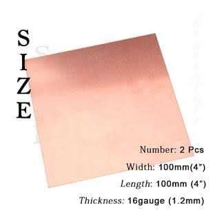 Tynulox Pure Copper Sheet Gauge X X Hardwares Online Store