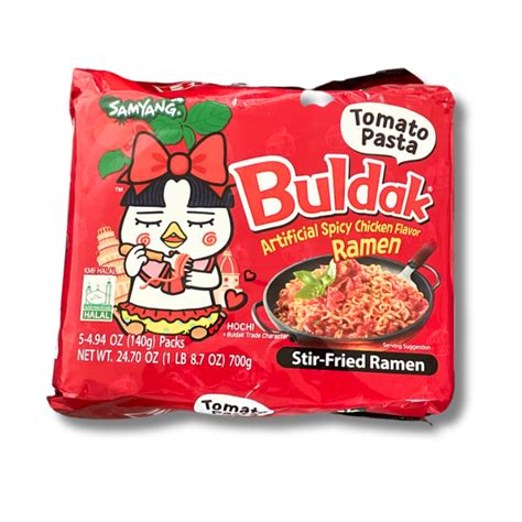 Get Samyang Buldak Ramen Tomato Pasta Hot Chicken Flavor Pack Of Delivered Weee Asian Market