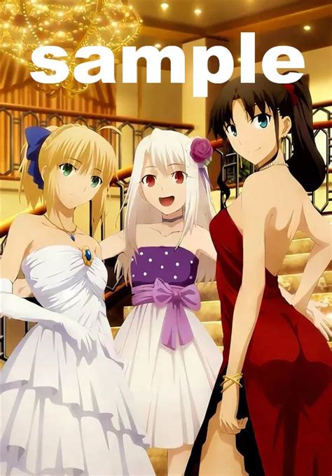 Fate Stay Night Rin And Saber