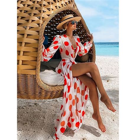 Sexy Long Sleeve Tunic Bikini Cover Up Power Day Sale