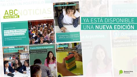 Ya podés acceder a la 5° edición de ABC Maestros Noticias | abc.gob.ar 
