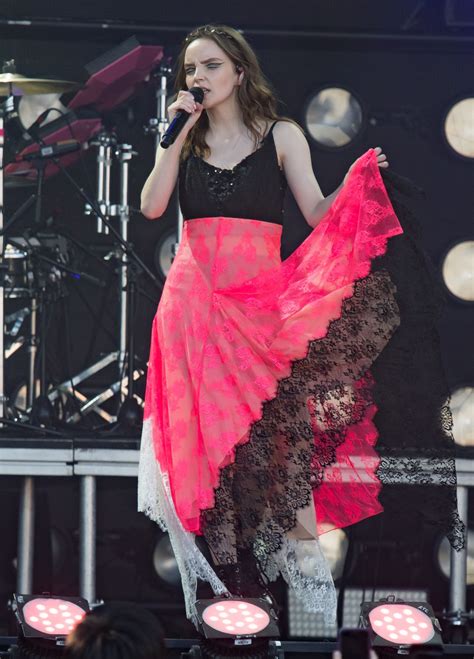 Lauren Mayberry (Chvrches) at Jimmy Kimmel Live in Los Angeles 08/14