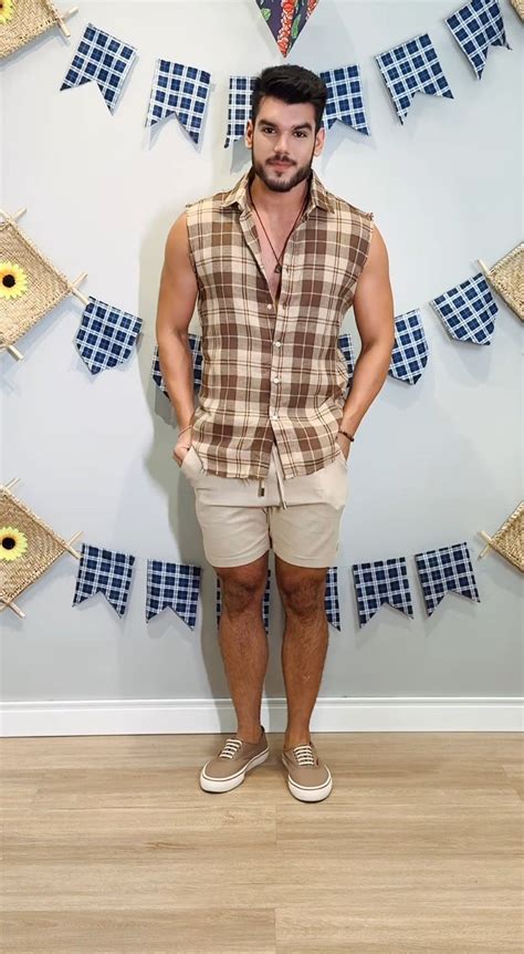 Look Masculino Para Festa - Estilo festa junina masculino | Look arraia masculino, Looks juninos ...