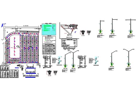 Alumbrado público en AutoCAD Descargar CAD 559 79 KB Bibliocad