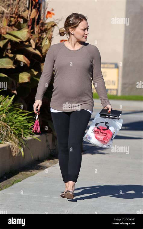 Hilary Duff Baby Bump