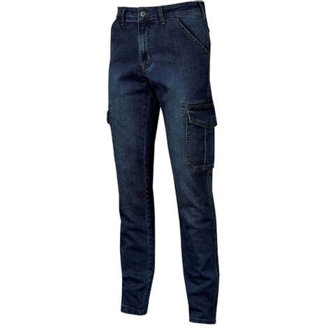 Jeans De Travail U Power Tommy Multipoches Xxl Nero