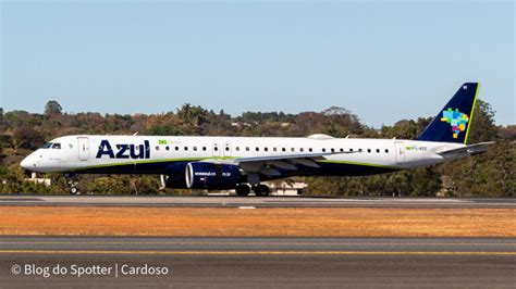 Ps Aee Embraer E E Azul Linhas A Reas Blog Do Spotter